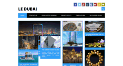 Desktop Screenshot of ledubai.com